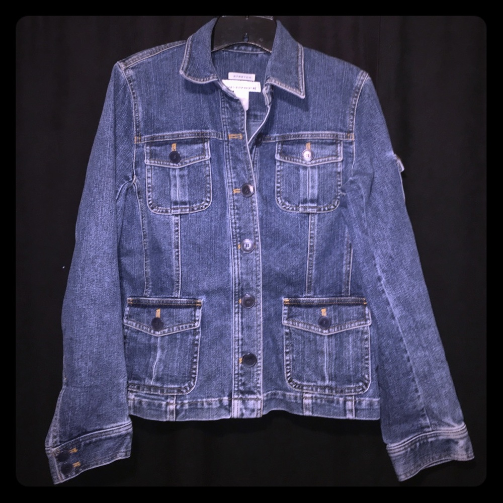 Stretch Denim Jacket